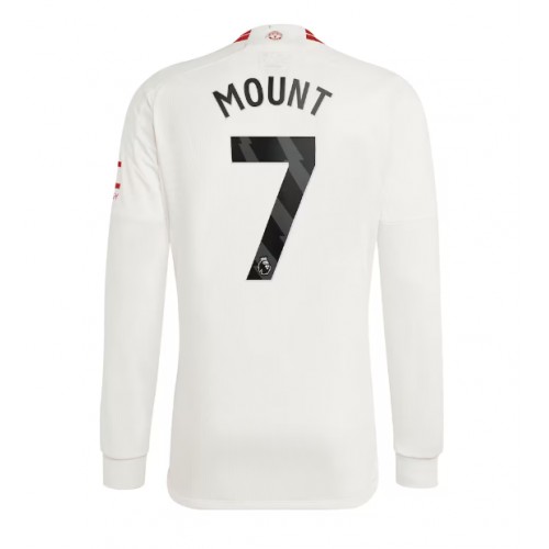 Pánský Fotbalový dres Manchester United Mason Mount #7 2023-24 Třetí Dlouhý Rukáv